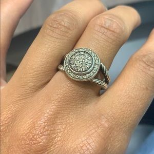 David Yurman Pave Diamond Ring